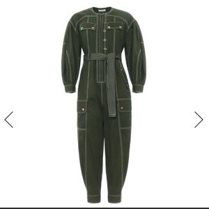 Dark green Ulla Johnson jumpsuit